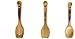 Norpro Rainbow Wood Bamboo Spoon, Brown
