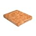 Catskill Craftsmen 17-Inch End Grain Chopping Block with Feet