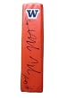Nick Montana Autographed Washington Huskies Logo Football End Zone Pylon Featuring "Go Dawgs" Inscription! Proof Photo