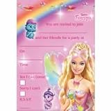 Barbie Fairytopia 'Magic of the Rainbow' Party Invites / Invitations (Pack of 20)