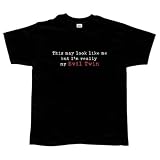 Evil Twin T-Shirt Funny, Humor & Parody Shirt
