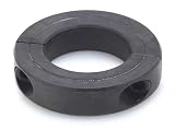 Two Piece Shaft Collar Black Oxide Finish Steel 1 3/8 x 2 3/8 OD