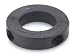 Two Piece Shaft Collar Black Oxide Finish Steel 1 3/8 x 2 3/8 OD