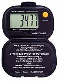 ACCUSPLIT Health Engine AH120MAG Pedometer/Step Counter with Magnum Display