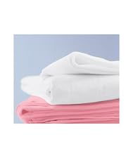 Jersey Fitted Sheets 2ft 6 - 2pk White