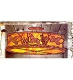 22W Ducks In Flight Flushmount Ceiling Fixture