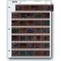 Archival Storage Sheets 35-7B25 for 35mm Film Negatives 7 Strips 25 Pack