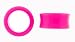 Large Gauge - 35mm / 1 3/8in - Super Neon Acrylic Tunnels - Pink - Sold as a Pair