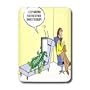 Londons Times Funny Medicine Cartoons - Centipede Psychiatry - Light Switch Covers - single toggle switch