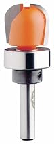 CMT 851.502.11B Bowl & Tray Router Bit 1/2-Inch Shank, 1-1/4-Inch Cutting Diameter, 5/8-Inch Cutting Length With Bearing