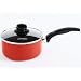 Proctor Silex 52023 Aluminum Nonstick 2 Quart Covered Sauce Pan, Red