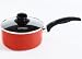 Proctor Silex 52023 Aluminum Nonstick 2 Quart Covered Sauce Pan, Red