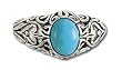 Solid Sterling Silver Turquoise Ring