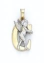 14K Angel Initial 'C' Pend - GH16672