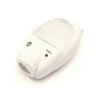 Leviton LEDFL-WHT .5 W, 120 V, 3 In 1 Rechargeable Power Failure Light, LED Flashlight and Night Light, White