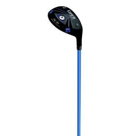 Snake Eyes Custom Viper Ti - Club de golf hybride - Noir - 18 o Reg