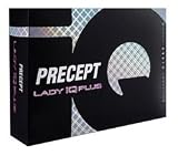 Precept Lady iQ Plus 12-Ball pack Golf Ball (Clear)
