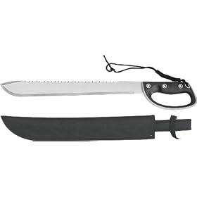 24" Heavy Duty Saw Back Machete HK770