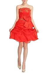 Strapless  Tulle Short  Ball Gown Evening Dress/Homecoming Dress/Prom Dress/Party Dress/Wedding Dress 