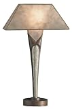 Coconut Grove Bronzed Silver Crackle Table Lamp
