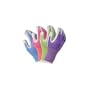 Atlas 370 Garden Club Gloves. Assorted Colors - 4 Pack. Size Small