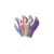 Atlas 370 Garden Club Gloves. Assorted Colors - 4 Pack. Size Medium