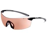 Sport Score Sunglasses with Shiny Black Frames and Modulator Rose Lens from Bolle by Bolle