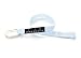 Alexabella Pacifier Clip Blue/White Stitch