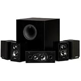 Energy 5.1 Take Classic Home Theater System (Set of Six, Black)