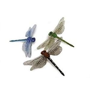 Midwest Design Insects Dragonfly 3.5" Assorted 2pc (3 Pack)