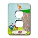 Londons Times Funny Music Cartoons - Waning Popularity - Light Switch Covers - 2 plug...