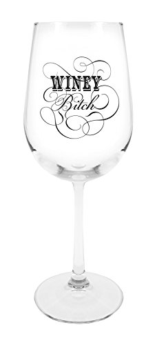 Santa Barbara Design Studio JKC Studio Wine Glass, Winey Bitch