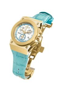 Invicta Reserve Russian Diver Akula Swiss Quartz Leather Strap Women's Watch Model #5578