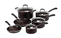 T-Fal Professional Total Nonstick 10-Piece Cookware Set, Black
