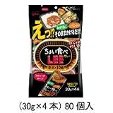 6207820　グリコ　ちょい食べカレーLEE×辛さ10倍(30g×4本)　80個入