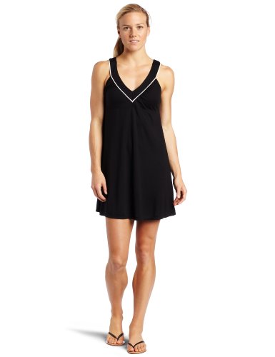 Speedo Womens Jersey Empire Coverup Dress