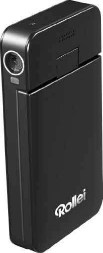Rollei Movieline Live 100 Full-HD Camcorder 1080p mit WiFi-Technologie (7,6 cm (3 Zoll) TFT-Display, 5 Megapixel) schwarz