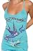Ed Hardy Women's Sleep Camisole,Seafoam,Small