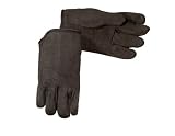 Steiner 00193 Work Gloves, Brown Jersey 9-Ounce Fleece Lined Knit Wrist, Large (12-Pack)