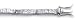 Sterling Silver CZ Cubic Zirconia Tennis Bracelet - size 8