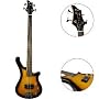 Tiger Electric Bass Guitar - Sunburst by Tiger Music
