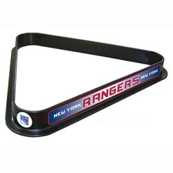 NHL New York Rangers Billiard Ball Triangle Rack