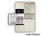 Acme CU5 Compact Kitchen, Sink, Microwave, Refrigerator