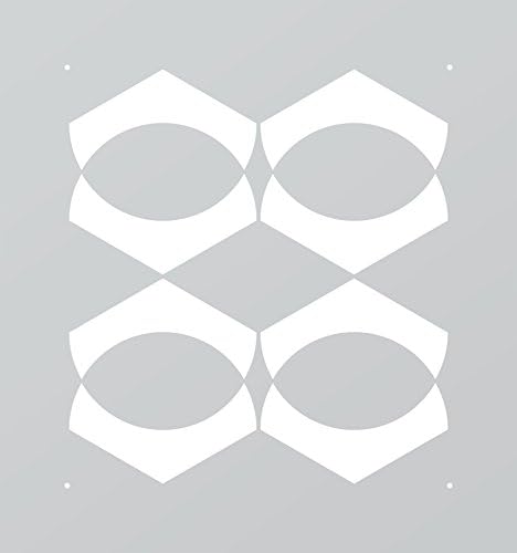 Just A Trace Emblem Decorative Geometric Pattern Stencil