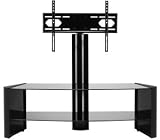OmniMount Verona55FP B TV Stand - Black