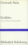 Erzählen. Vier Vorträge.