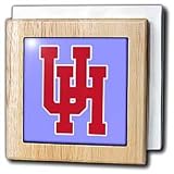 University of Houston - 6 Inch Tile Napkin Holder