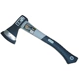 MASTERP Haushaltsbeil 600g-Axt (Glasfiberstiel, TPR Ummantellung, Anti-Rutsch-Griff, DIN + T�V)von "Master-net"