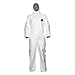 Coverall, White, M, Tyvek(R), PK25