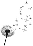 Dandelion temporary tattoo by Inkwear